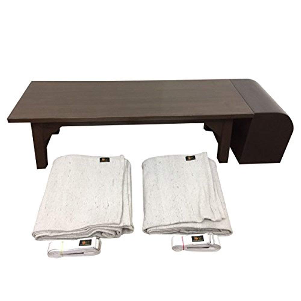 Friends of Meditation Restorative Yoga Kit (Setubandh Bench and Viparita Karani Box)