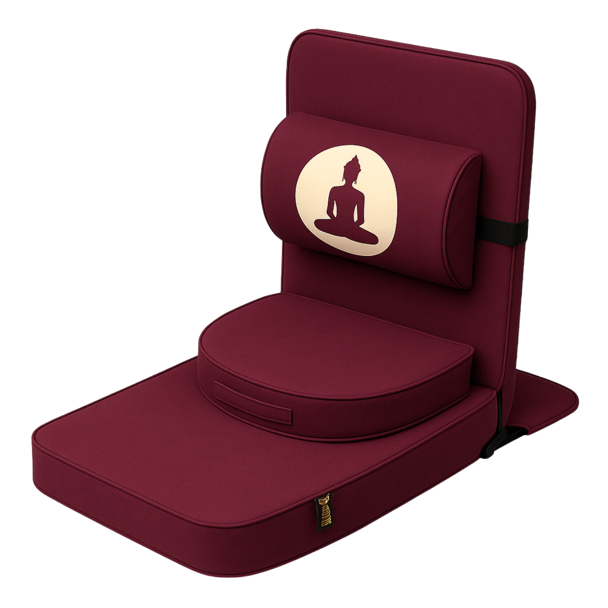 Relaxing Buddha Meditation Chair with extra rectangular back support