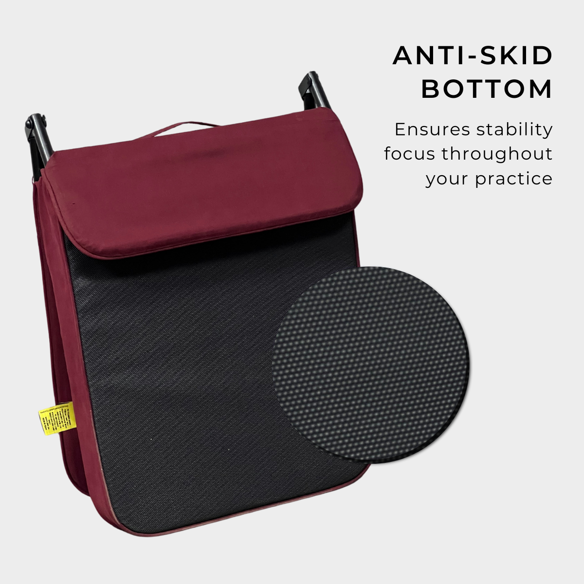 Relaxing Buddha Meditation Chair with extra rectangular back support