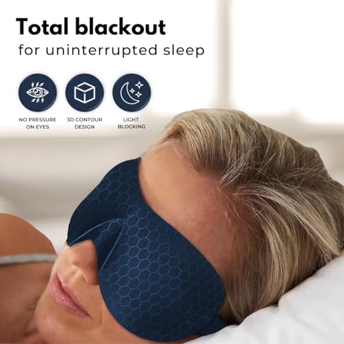 Samadhaan 3D Contoured Eye Masks for Sleep