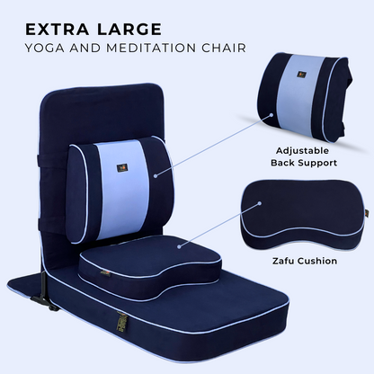 Extra Large Relaxing Meditation and Yoga Chair Meditate Celebrate Inc