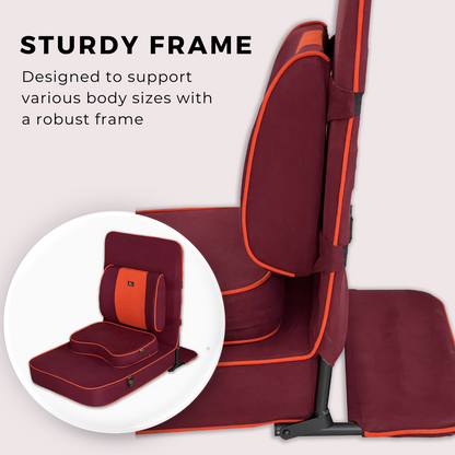 Extra Large Relaxing Meditation and Yoga Chair Meditate Celebrate Inc