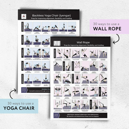 Yoga Poster Series - Top 362 Best Yoga Poses Poster - Relieve Stress, Increase Flexibility