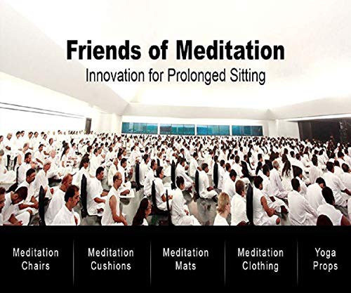 Friends of Meditation Extra Large Relaxing Buddha Meditation and Yoga Chair